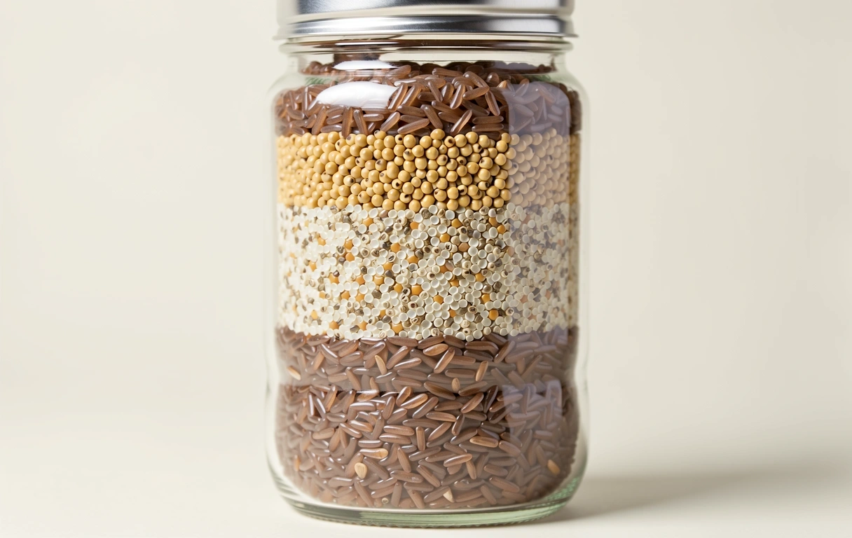 Contenitore di cereali vari