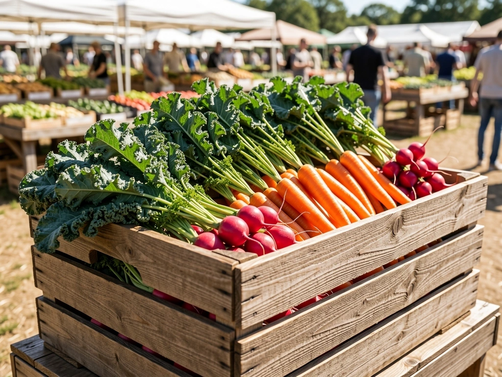 Verdure di stagione a km zero